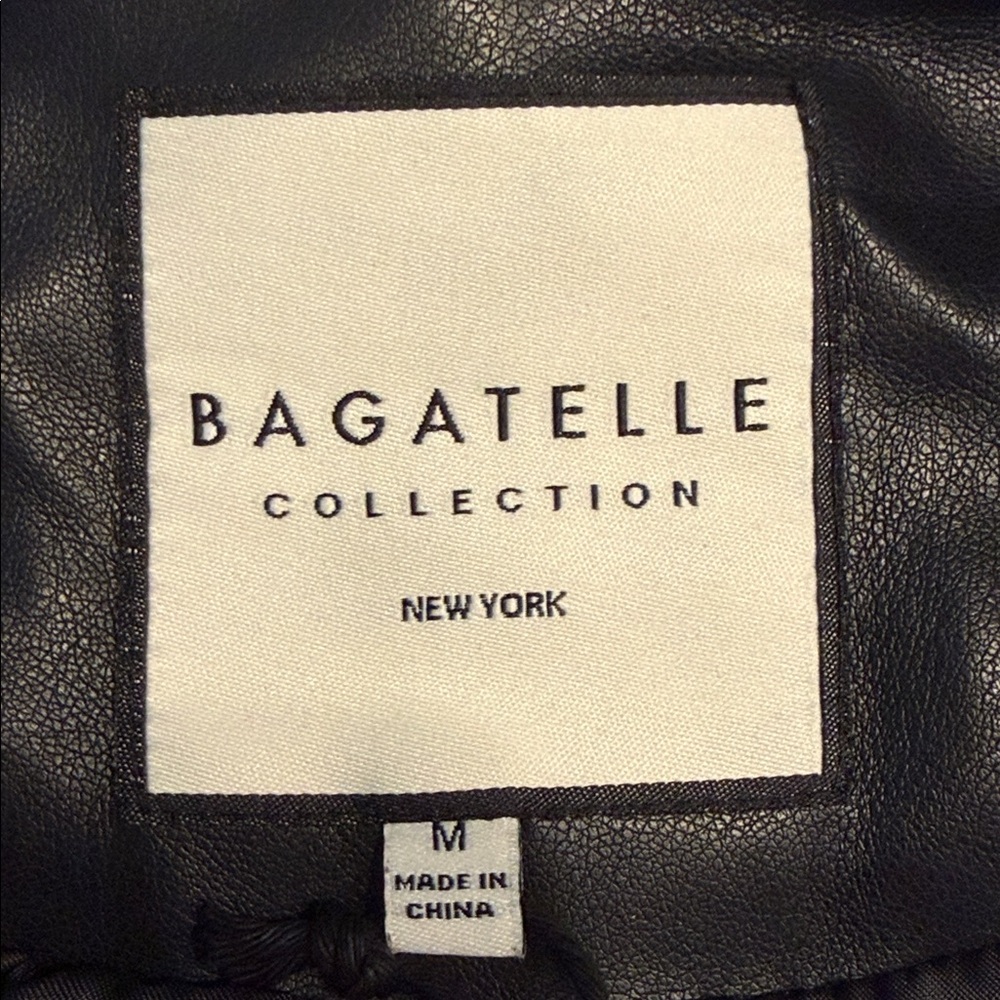 BAGATELLE COLLECTION Studded Faux Leather Jacket - Picture 13 of 13